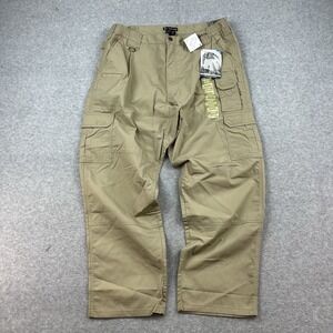 NEW 511 Men's Taclite Pro Tactical Pants TDU KHAKI Ripstop Cargo Sz 38x30 Beige